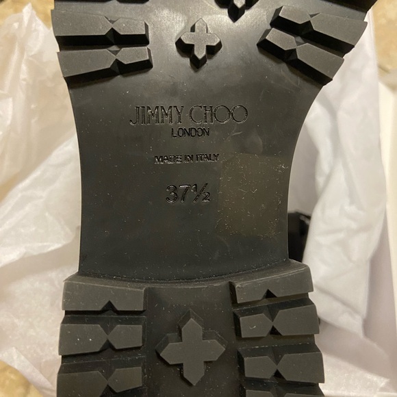 JIMMY CHOO Ceirus Flat Lace-Up Boots - Picture 7 of 7